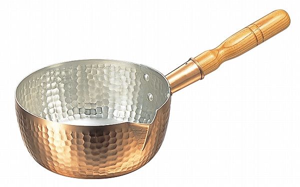 銅 片口雪平鍋 21cm 内面錫引 0180800の通販は