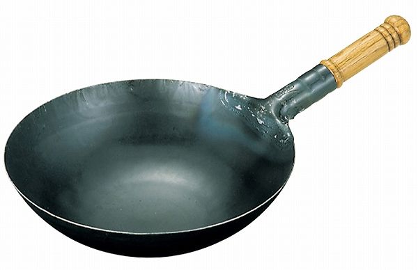 山田工業所 鉄 打出木柄 中華片手鍋 27cm 0197000の通販は