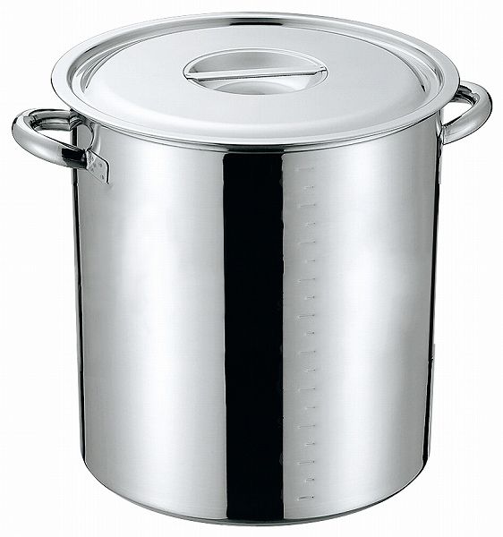 大屋製作所 クローバー 電磁モリブデン寸胴鍋 33cm 目盛付 0257400