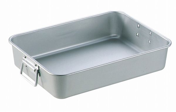 中尾アルミ製作所 アルマイト 調理バット 中 手付 0312700の通販は 17,490円