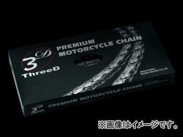 2輪 EK/江沼チヱン ThreeD シールチェーン エンデューロ/モタード