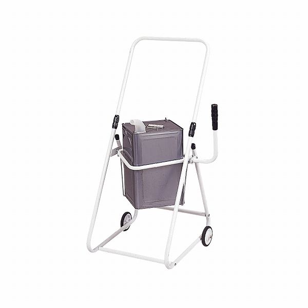 一斗缶スタンド 1段 キャスター付 KK-18(002226-001)