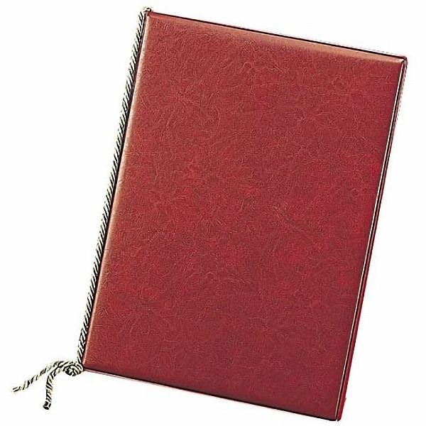 えいむ(AIM) レザータッチメニューブック レッド 特大 LB-400(004440-015)の通販は 5,725円