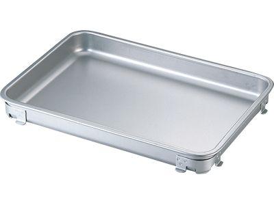 アルマイト餃子&生鮮バット 8枚取 (007641-008)