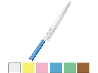 片岡製作所 マスターコック 抗菌 柳刃 ブルー 30cm MCYK300M(031749-016)
