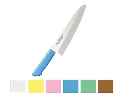 片岡製作所 マスターコック 抗菌 洋出刃 ブラウン 27cm MCDK270B(031751-024)