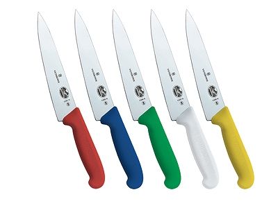 VICTORINOX(ビクトリノックス) シェフナイフ 牛刀 レッド 19cm 5.2001.19GB(031810-001)