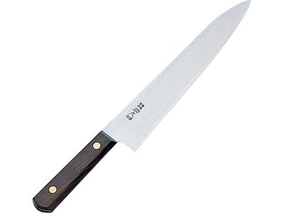 源助久 特製ツバ無 牛刀 21cm (013050-002)