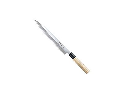 刀秀作 モリブデンバナジウム鋼 柳刃 24cm 左用 FC-373(064100-011)