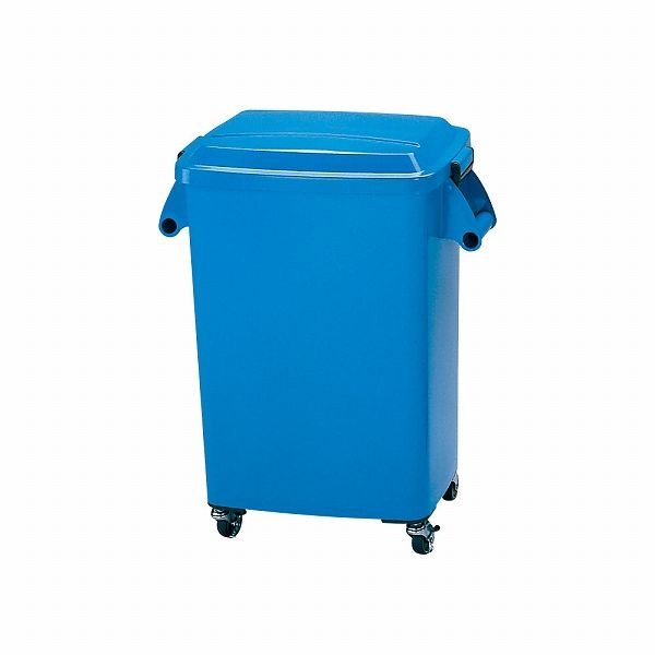 厨房ペール ブルー 45L キャスター付 CK-45(017206-002)