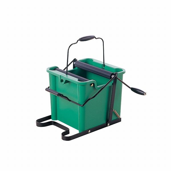 モップ絞り器 濃緑 B型(ハンドル付) (019051-001)