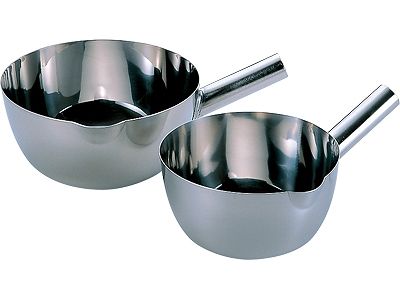 18-8 口付ひしゃく 18cm (027195-002)