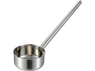 18-8 ステンレス柄水杓子 12cm 500cc (032674-012)