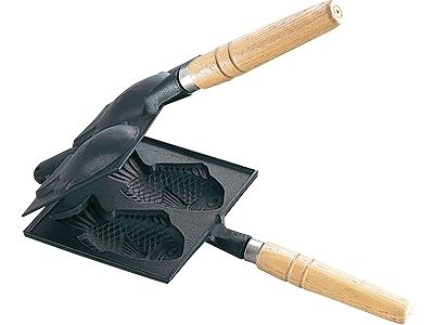 鋳鉄 鋳物製 たい焼き 鯛焼き 楽天市場】本職用 新型 元祖たい焼き 一