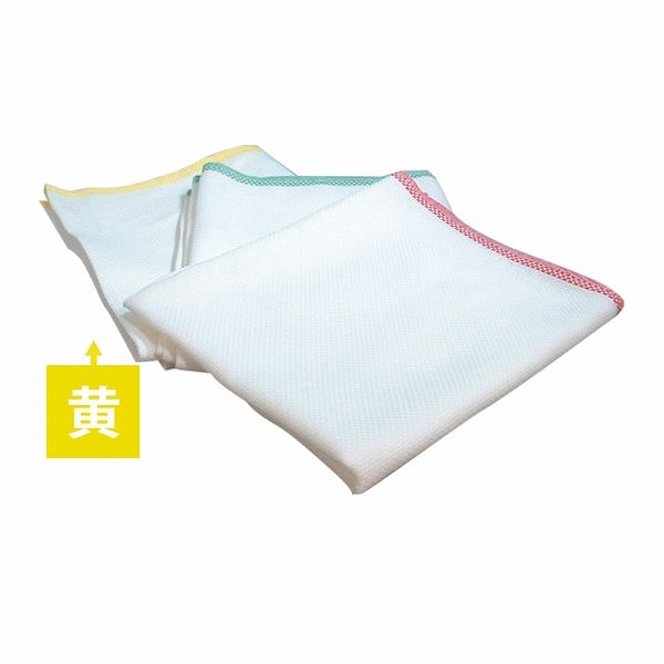 日東紡の新しいふきん 黄枠 入数：1セット(12枚入) (028973-002)