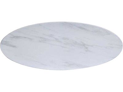 Frimo(フリモ) オーバルプラッター マーブルホワイト (072329-004)