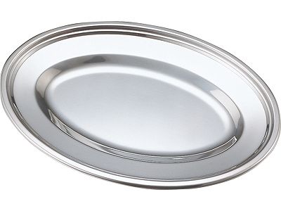 イケダ 抗菌小判皿 16吋 (010325-004) 7,992円