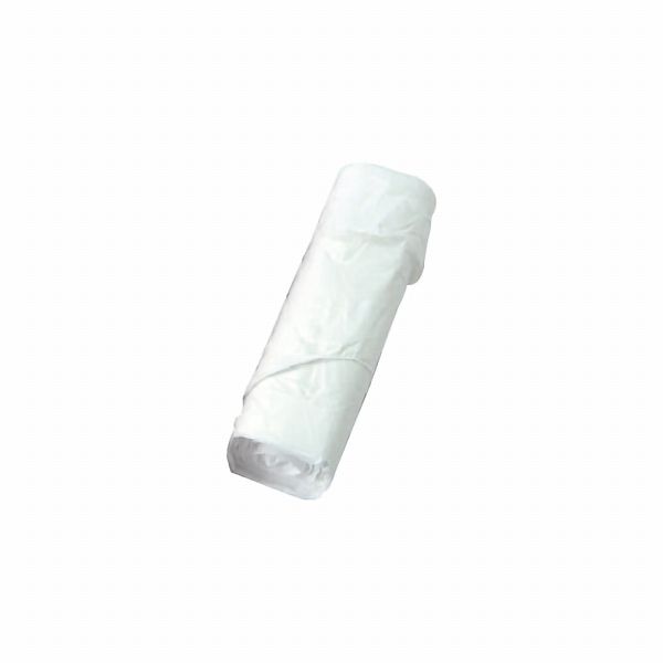 使い捨てカラーエプロン 白 ショート 入数：1セット(200枚×5ロール) (004790-001)