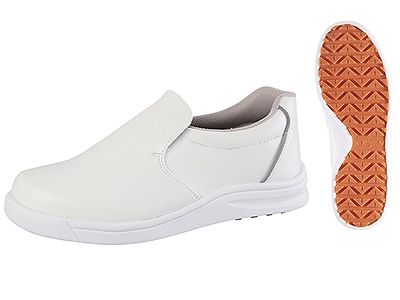 ノサックス グリップキング 厨房靴 白 22.0cm GKW(008942-001)