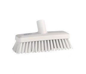 Vikan(ヴァイカン) コンパクトデッキブラシ ホワイト 7042W(019757-011)の通販は 5,376円