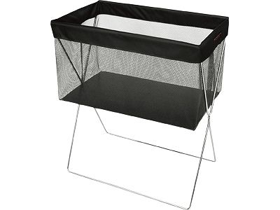 サイドワゴン ブラウン 浅型 メッシュ R-336(044393-001)