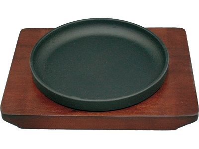 IK 鉄スタッキングステーキ皿 17cm (057108-017)