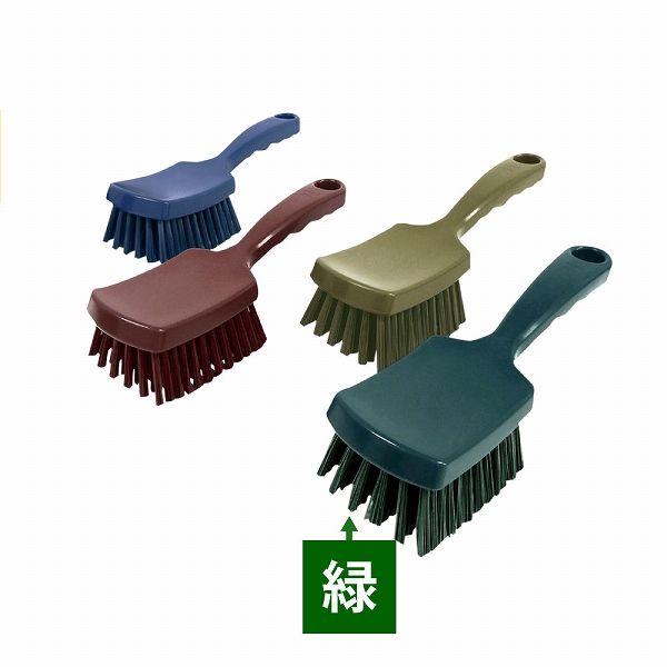 MPFショートハンドルブラシ 緑 SH40-05-GR(070471-004)
