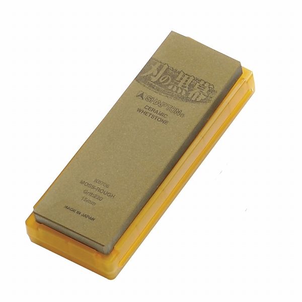 シャプトン(Shapton) 刃の黒幕 荒砥石 モスグリーン ＃220 (056083-002)