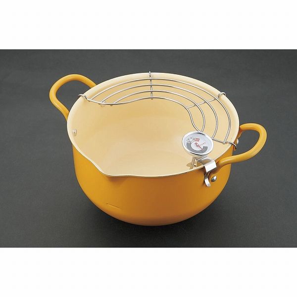 サミット工業 カラッ！フル揚げ鍋 20cm 温度計付 AAG4901の通販は