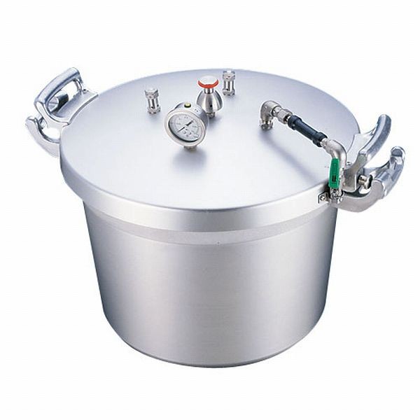アルミ業務用圧力鍋 40L 第2安全装置付 AAT15040の通販は 396,000円