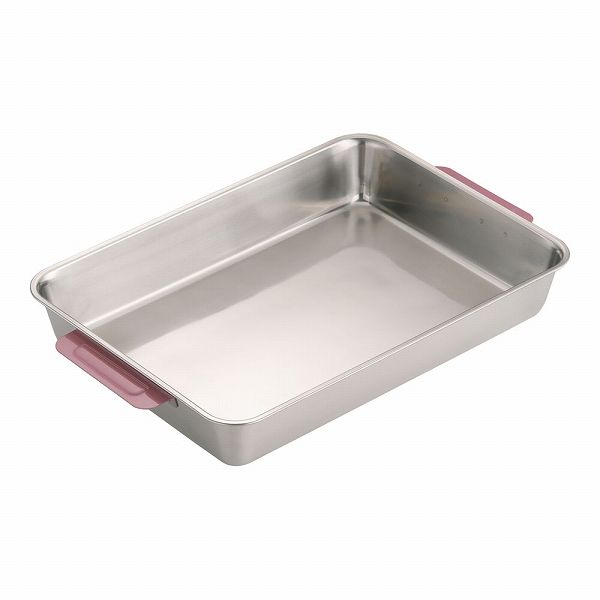 TKG 18-8 カラーハンドル角バット ピンク 8枚取 ABTH230 7,570円