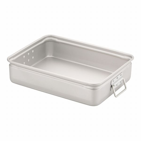 アカオ(AKAO) アルミ手付番重 中110 ABV08211