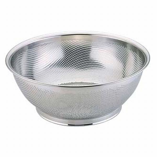 三宝産業 YUKIWA エコクリーン 18-8 パンチング浅型ざる 50cm AEK1507