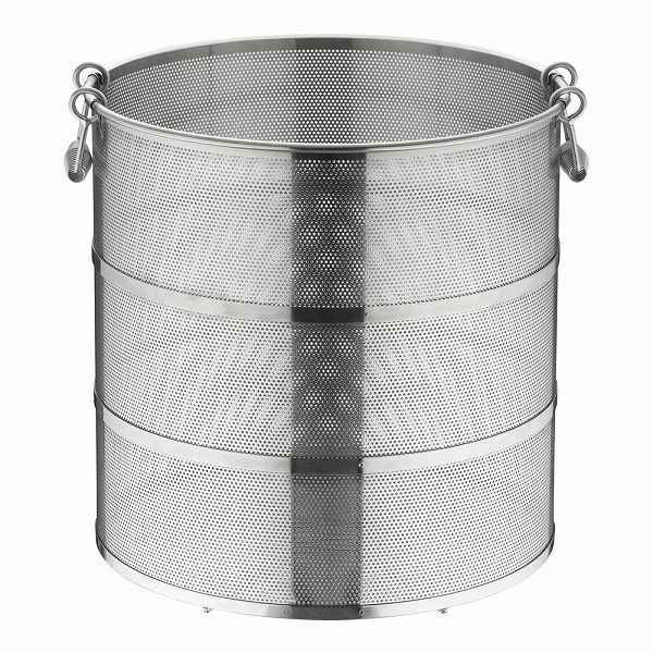 新品】スープ取りザル 半円型 18-8（ステンレス） 39cm用 寸胴用