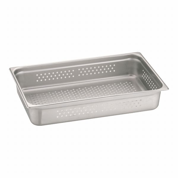 DO-EN 18-8ガストロノーム穴明パン 1/1 100mm 811.04PS(AGS0704)