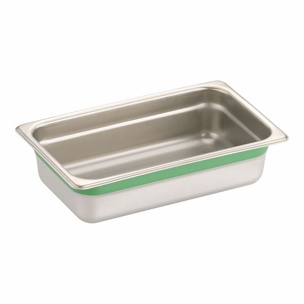 DO-EN 18-8カラーラインガストロノームパン グリーン 1/4×65mm AGS2552の通販は