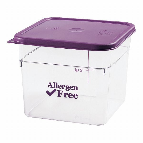 CAMBRO(キャンブロ) アレルゲンフリーコンテナー パープル 5.7L 6SFSCW441(AHC8403)の通販は