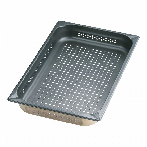 KINGO ノンスティック穴明ホテルパン 1/1×65mm 11065PFS(AHT7810)