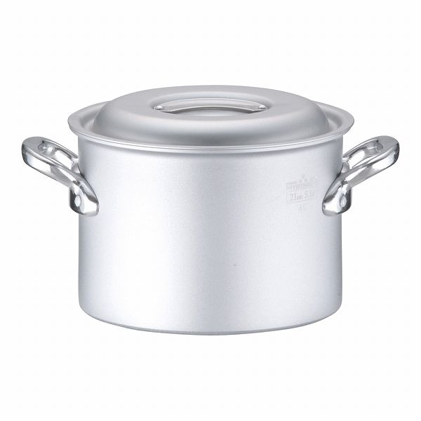 MTI プロガスト寸胴鍋27cm 目盛付 アルミ寸胴鍋 業務用 【あす楽対応