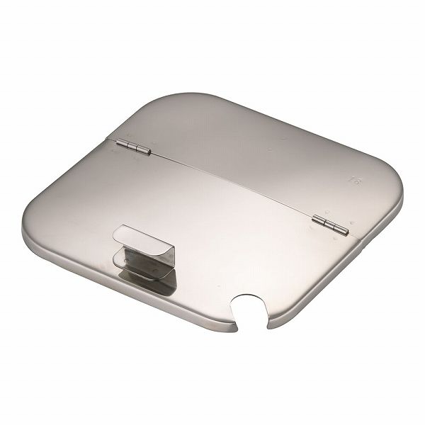 三宝産業 YUKIWA 18-8 深型角キッチンポット用割蓋 18cm AKK4606