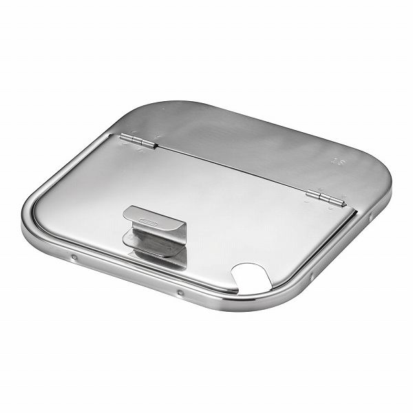 三宝産業 YUKIWA 深型角キッチンポット用割蓋 18cm ポリカーボネイト AKK5006