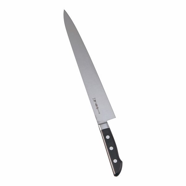 河村刃物 日本鋼 筋引 30cm 両刃 口金付 AKK5503