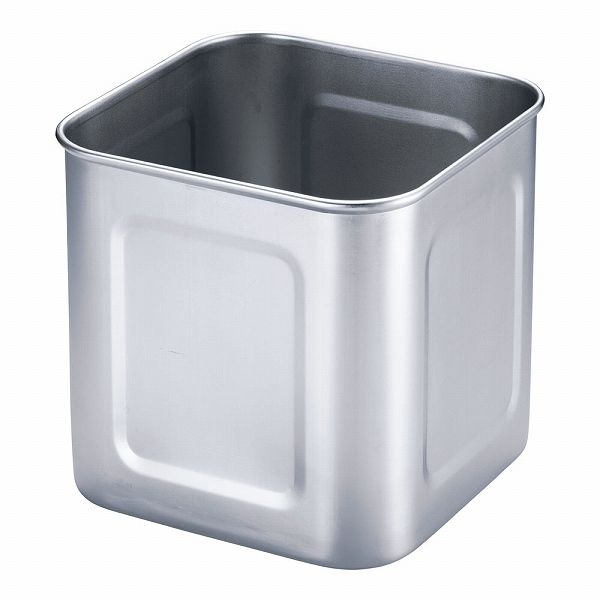 三宝産業 YUKIWA エコノミー 深型角キッチンポット 16.5cm