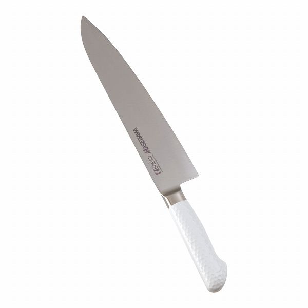 抗菌カラー包丁 牛刀 ホワイト 27cm MGK-270W(AKL09271B)