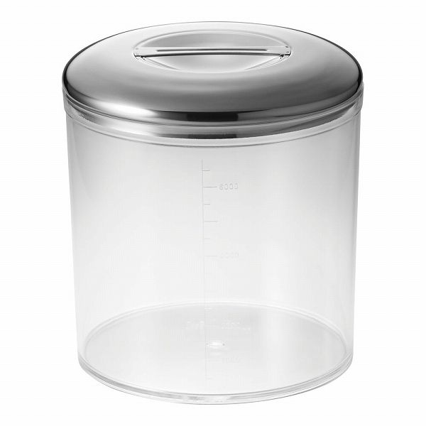 キッチンポット 22cm ポリカーボネイト/計量目盛付 AKT12022