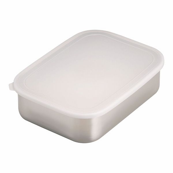 18-8 キッチンバット 中 半透明ポリ蓋 AKT34002