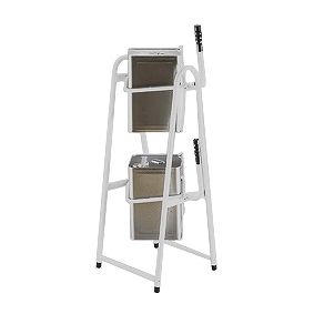 ダイヤ精工 2段式一斗缶スタンド KK-18W(AKVD4)