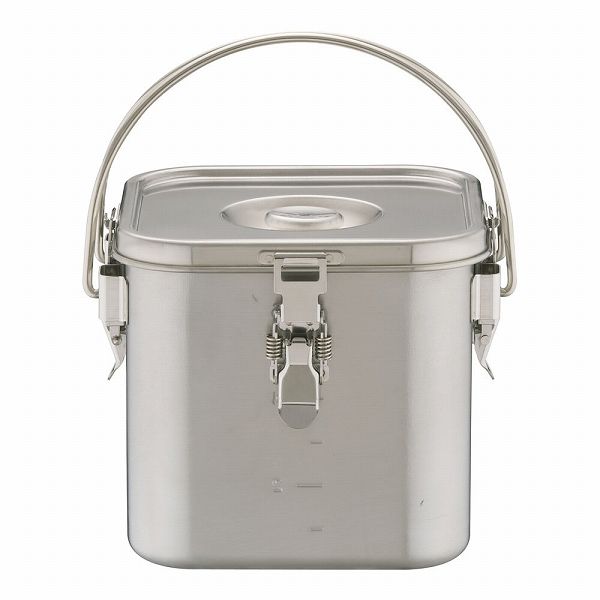 19-0 角型 給食缶 20cm AKY6402