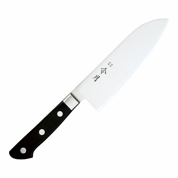 富士カトラリー TOJIRO 令月 三徳 16.5cm 口金付モリブデン特殊鋼/両刃 FC-1051(ALI6001)