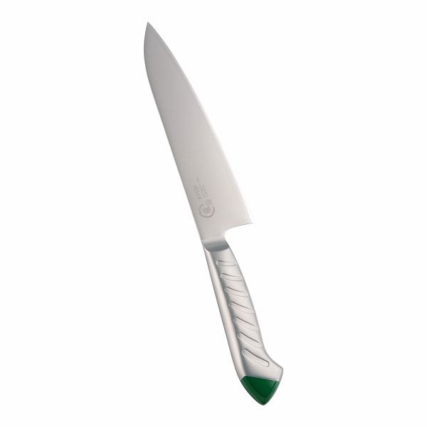 下村工業 龍治 ステンカラー 牛刀 グリーン 18cm RYS-13G(ALY8804)
